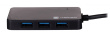 NATEC Hub USB 3.0 Moth (4 ports, black)