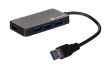 NATEC Hub USB 3.0 Moth (4 ports, black)