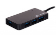 NATEC Hub USB 3.0 Moth (4 ports, black)