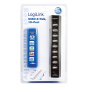 LogiLink UA0096 interface hub 480 Mbit/s Black