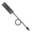 Axagon HUE-S2BL interface hub USB 3.2 Gen 1 (3.1 Gen 1) Type-A 5000 Mbit/s Black
