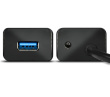 Axagon HUE-SA7BP interface hub USB 3.2 Gen 1 (3.1 Gen 1) Type-A 5000 Mbit/s Black