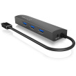 ICY BOX IB-HUB1406-C USB-C HUB 4-Port 3xUSB 3.0; 1xGigabit LAN