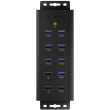 ICY BOX IB-HUB1703-QC3 USB 3.0 HUB 7-Port 7xUSB 3.0; 3xLadeanschluss QC3.0
