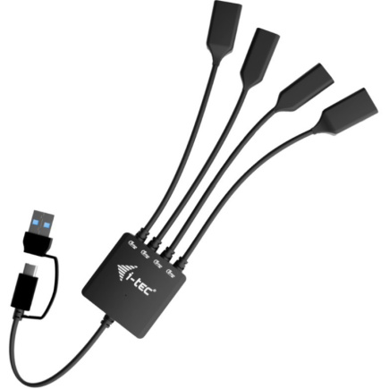 i-tec USB-C/A Cable 4HU B 2xUSB-C 2xUSB-A