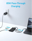 Anker 364 USB-C Dual Display 10-in-1 2x4K HDMI Eth black Hub