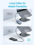 Anker 364 USB-C Dual Display 10-in-1 2x4K HDMI Eth black Hub