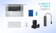 i-tec USB-A/USB-C Metal HUB 2x USB 3.0 + 2x USB-C (10 Gbps)