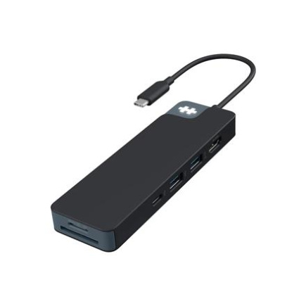Hyper HyperDrive Flex 8 Port USB-C Hub, Must | HD4102BKGL | HDMI ports quantity 1