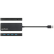 MANHATTAN 4-Port USB 3.2 Gen 1 Hub USB-A St./ 4x A-Buchse