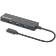 MANHATTAN 4-Port USB 3.2 Gen 1 Hub C-Stecker auf 4x A-Buchse