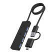 IcyBox ICY BOX IB-HUB1424-C3 4-Port USB TYPE-A