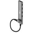 Goobay Slim 4-Port USB Hub, USB-C to USB-C, 5 Gbit/s 76564