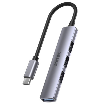 HUB Unitek H1208B USB-C / 3x USB-A 2.0, USB-A 3.0 HUB Unitek H1208B USB-C / 3x USB-A 2.0, USB-A 3.0