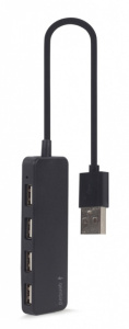 Gembird HUB USB 2.0 4 ports USB 2.0 black