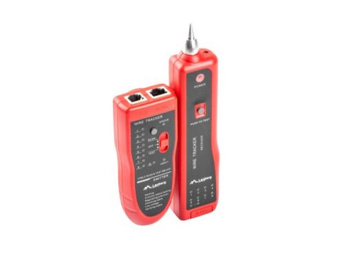 Lanberg NT-0501 network cable tester Black, Red