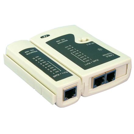 Logilink | Cable tester for RJ11, RJ12 and RJ45 with remote unit WZ0010