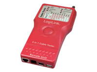 LOGILINK WZ0014 LOGILINK - Cable Tester 5-in-1 remote unit