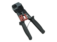 INTELLINET Modular Plug Crimp Tool RJ-11/12 and RJ-45 Crimp/Cutter tool