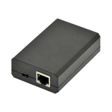 DIGITUS Gigabit Ethernet PoE+ Splitter, 802.3at, 24 W | Digitus | Black | PoE splitter DN-95205