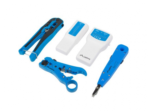 Lanberg NT-0302 cable crimper Tool set Multicolour