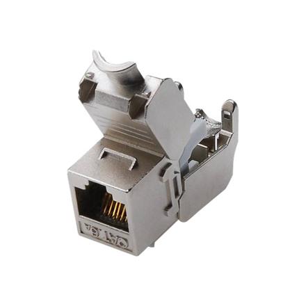 Digitus | CAT 6A Keystone Module, Shielded, Tool-free Mounting Connection | DN-93615 DN-93615