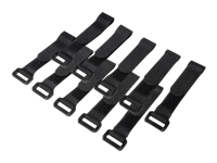 LOGILINK KAB0056 LOGILINK - Wire Strap Set with Velcro, 10 pcs.