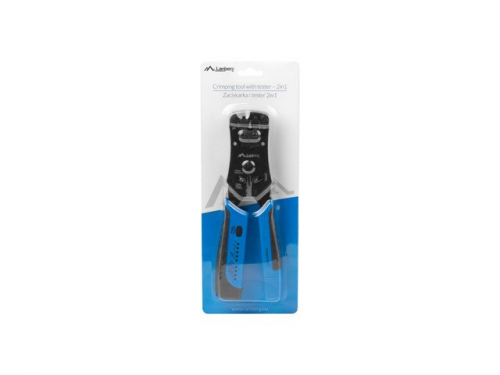 Lanberg NT-0203 cable crimper Crimping tool Black, Blue