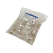 MP0002 | CAT5e Modular PlugSuitable for 8P8C Round CablePlug unshieldedGold-plated contacts | Transparent MP0002