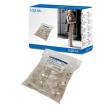 MP0002 | CAT5e Modular PlugSuitable for 8P8C Round CablePlug unshieldedGold-plated contacts | Transparent MP0002
