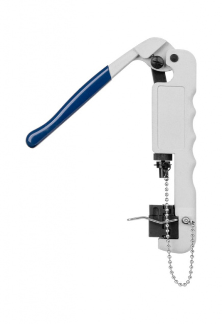Compression crimping tool for F-plugs