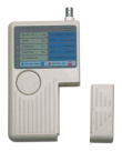 Intellinet 4-in-1 Cable Tester, RJ-11, RJ-45, USB and BNC, One Button Test