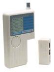 Intellinet 4-in-1 Cable Tester, RJ-11, RJ-45, USB and BNC, One Button Test