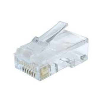 Cablexpert | Modular plug (adapter) 8P8C for solid CAT6 LAN cable, 10 pcs per bag LC-8P8C-002/10