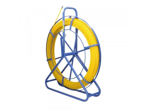 Extralink Pilot 8mm 75m | Remote control for pulling cables | FRP fiberglass, dia. 8mm, length 75m, yellow