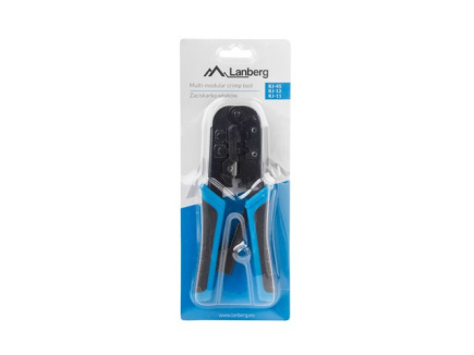 Lanberg NT-0201 cable crimper Crimping tool Must, Blue