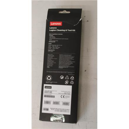 Taastatud. Lenovo Accessories Legion Cleaning & Tool Kit | Lenovo Legion Cleaning and Tool Kit | DAMAGED PACKAGING, USED AS DEMO