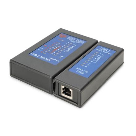 Digitus | DN-14001-2 Cable Tester, network, RJ45, Single side Tester DN-14001-2