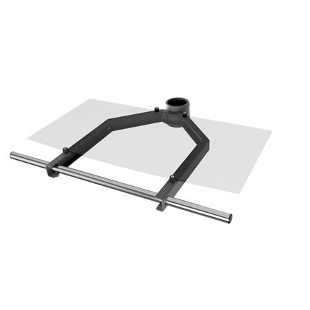 EDBAK TRS4c-B Glass Shelf with Handle for TR4/TR5/TR6 Trolleys | EDBAK | Other | N/A | Black TRS4C-B