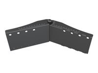 MULTIBRACKETS Pro Series Curved Screen Rail Joiner Rail Extension for Pro Series 1 steel black