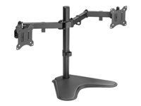 LOGILINK BP0099 Dual monitor stand 17-32inch steel arm length each 390mm