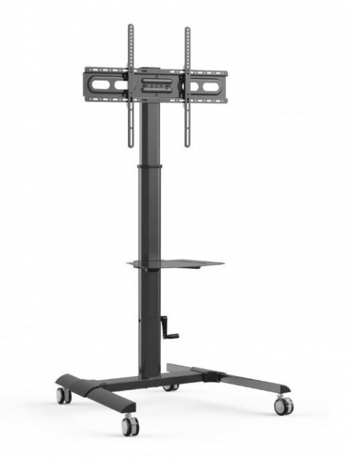 Techly Mobile LCD/LED stand 32-70 inches, 40 kg with a shelf