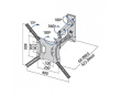 TB TB TV wall mount TB-254E up to 60 inches 30kg