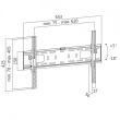 LogiLink TV wall mount VESA, 37-70', max. 50kg 602360