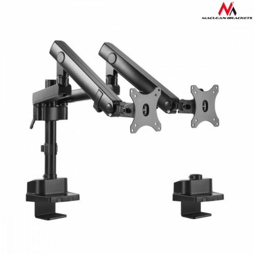 Maclean Double Stand For Two Monitor Screens MC-812