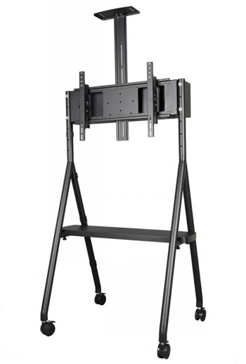 NEWSTAR MOBILE FLAT SCREEN FLOOR STAND (HEIGHT: 110 - 144 CM) 32-65