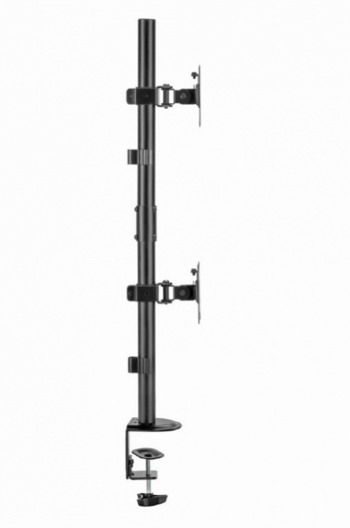 Gembird Mounting arm 2 monitors vertical 17-32 inch 9kg