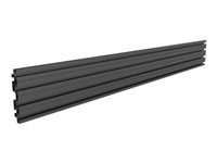 MULTIBRACKETS Pro Series Single Screen Rail Part for Pro Series aluminum 100cm black
