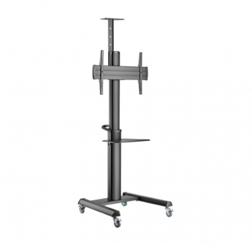 Gembird Floor stand TV Aluminum with wheels 37-70' inch Black