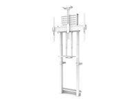 NEOMOUNTS Motorised Wall Stand incl. storage box 10cm Wheels VESA 100x100 up to 800x600 46165156